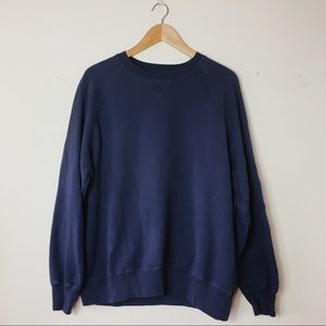 Hanes Navy Blue Crewneck Sweater